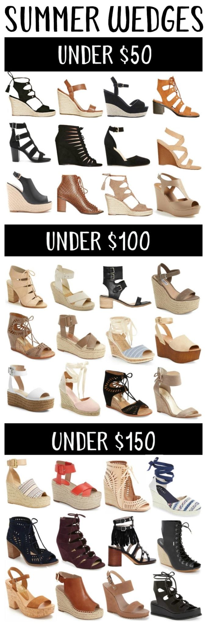 Shop Spring + Summer Wedges Under 150 Mash Elle