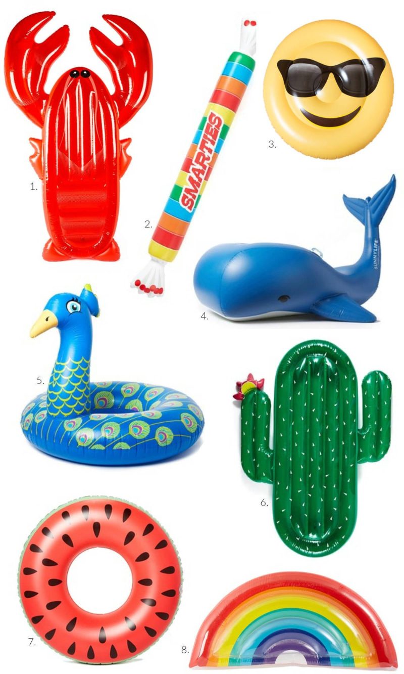 Fun Pool Floats for Spring Break Gifts Mash Elle